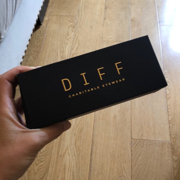 DIFF eyewear Luna sunglasses rose quartz glitter - Picture 5 of 5